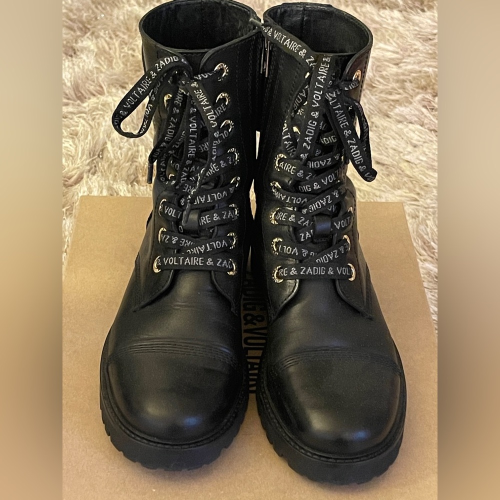 Zadig&Voltaire combat boots